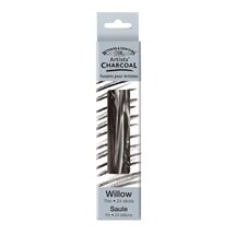 Winsor &amp; Newton Willow Houtskool Dun 24 Stuks