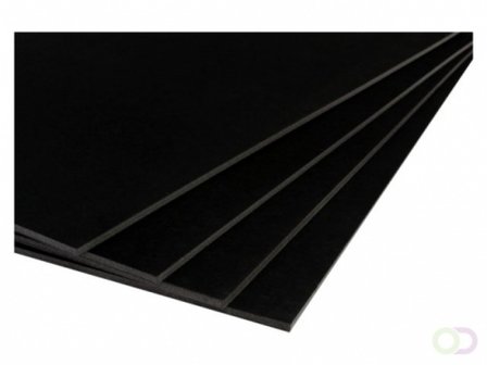 Foamboard Zwart 5mm A2