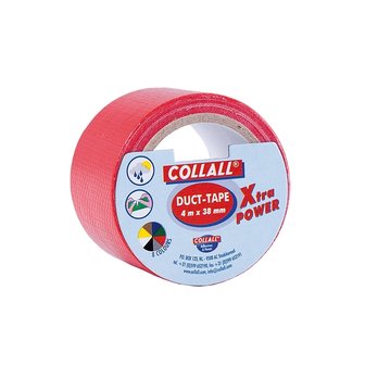 Collall Duct Tape rood 38mm