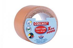 Collall Duct Tape bruin 38mm
