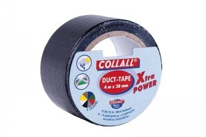 Collall Duct Tape zwart 38mm