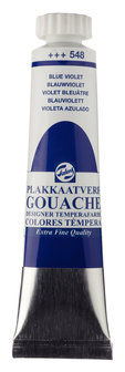 Gouache Blauwviolet