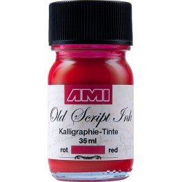 Old Script inkt 35ml rood