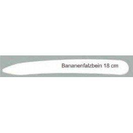 Vouwbeen 18cm, banaanvorm