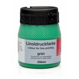 Lino verf 250ml groen