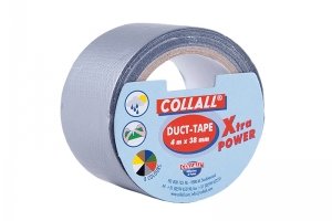 Collall Duct Tape grijs 38mm