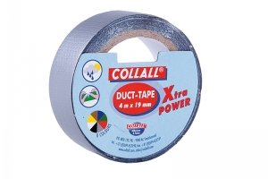 Collall Duct Tape grijs 19mm
