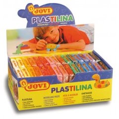 Plastilina display 60 st. van  50 gr.
