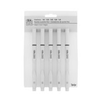 Winsor & Newton Zwarte Fineliner Set x5 Assortiment