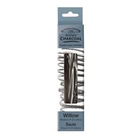 Winsor & Newton Willow Houtskool Medium 24 Stuks