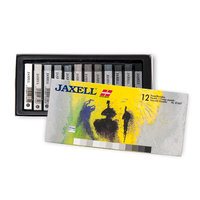 Soft Pastel Crayon Set Gray (12)