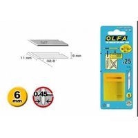 Olfa reservemesje KB, doosje Ã  25 st.