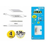 Olfa reservemesje KB-3, doosje Ã  30 st.