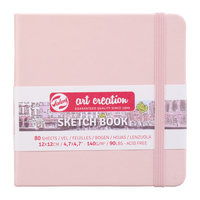 Talens Art Creation Schetsboek Pastel Pink 12x12