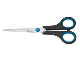 schaar Westcott Easy Grip 18cm RVS, soft grip