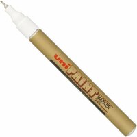 Uniball Paint Marker extra fijn, 0,8mm. Goud
