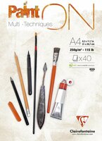 Clairfontaine PaintOn, 250gr. A4, Mixed Media