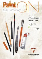 Clairfontaine PaintOn, 250gr. A3, Mixed Media