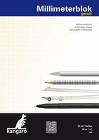 Kangaro Millimeterblok A4, 25 vel